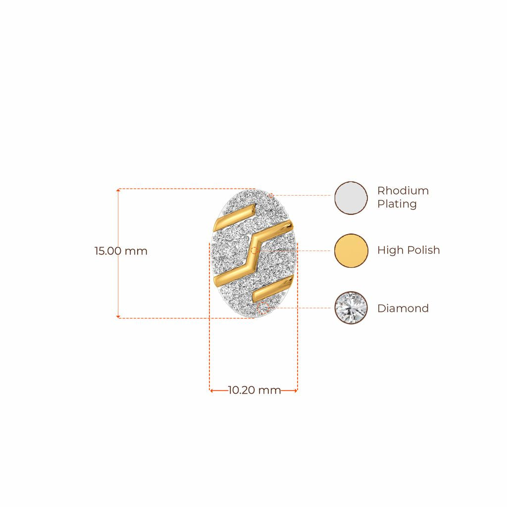 Sporty Devotee Diamond Earrings