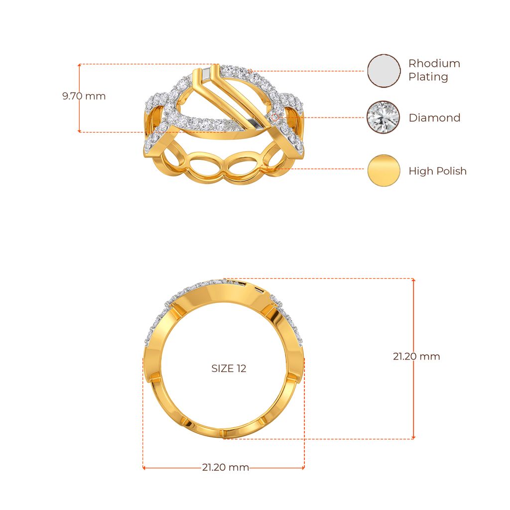 Zest for Zumba Diamond Rings