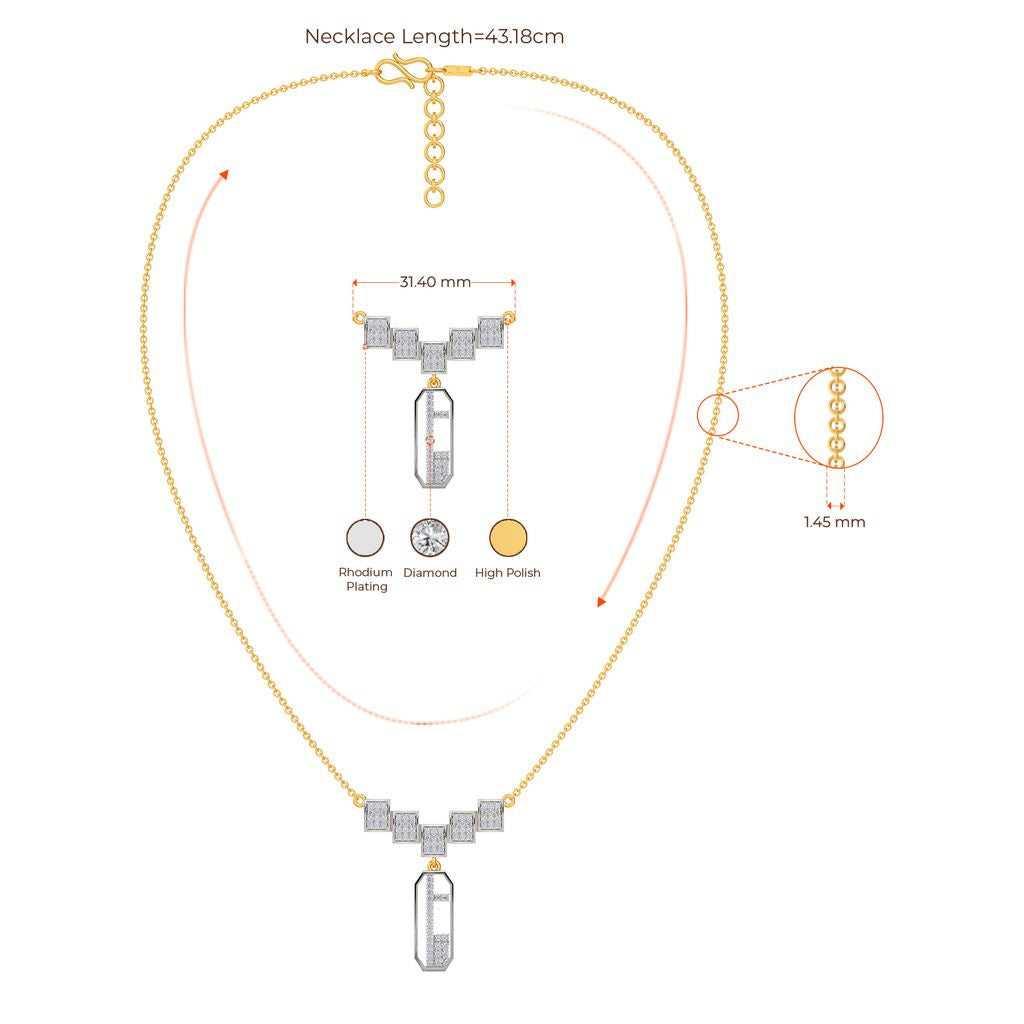 Mod Essentials Diamond Necklaces