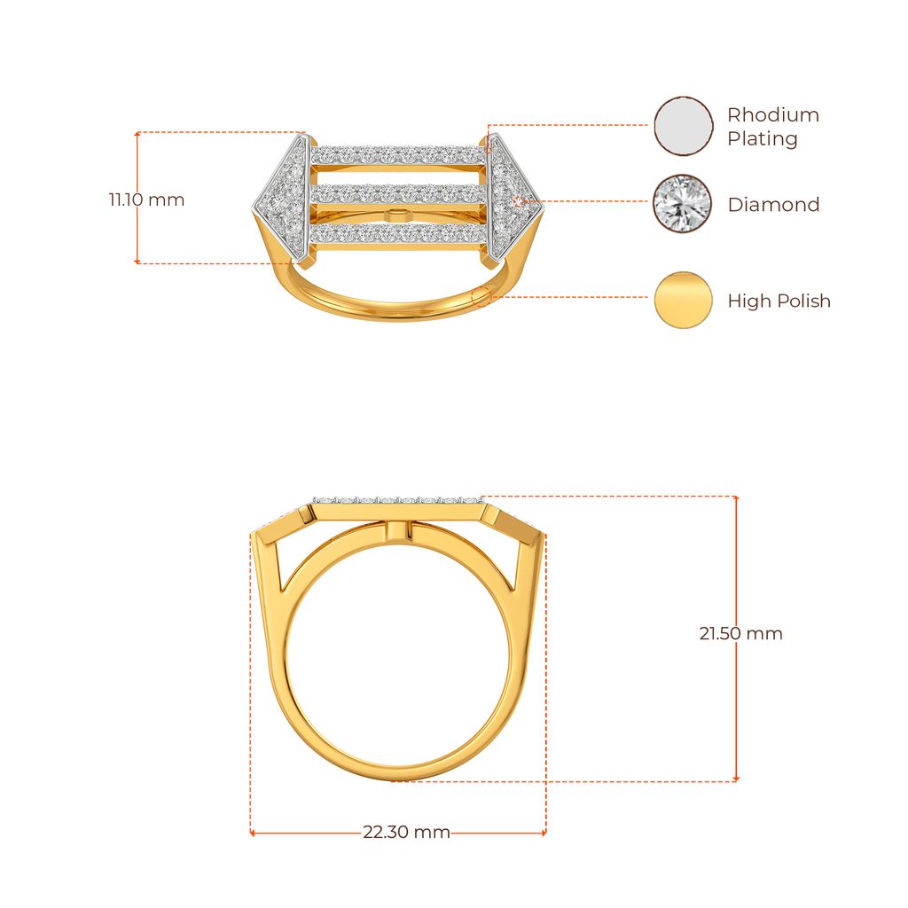 Work Matched Diamond Rings
