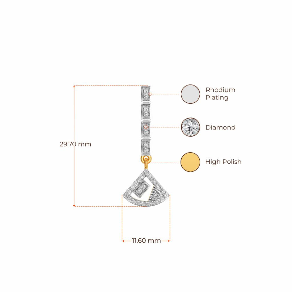Mod Basics Diamond Earrings