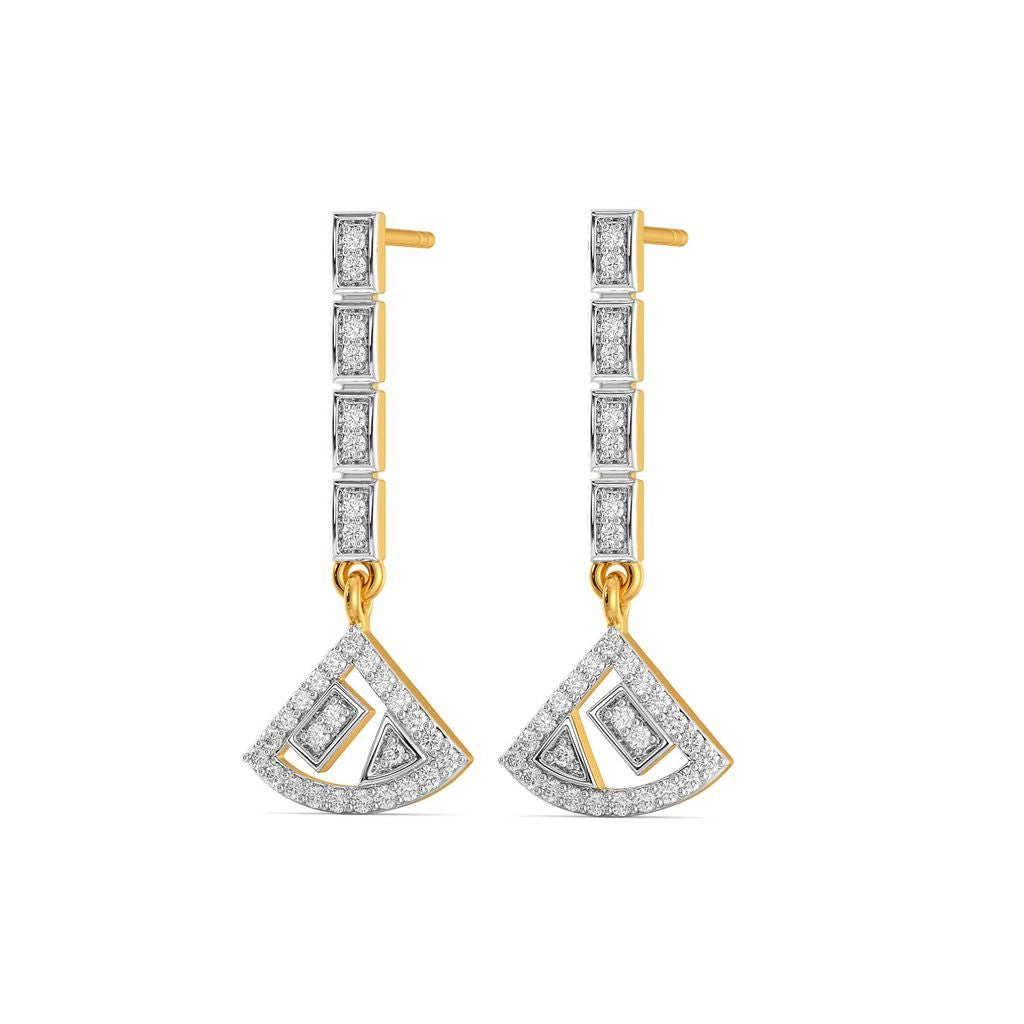 Mod Basics Diamond Earrings