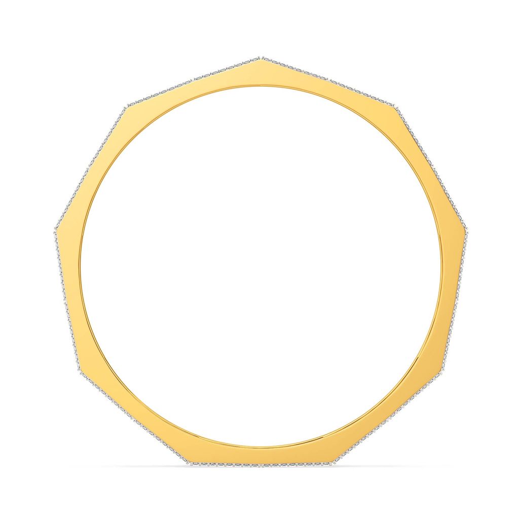 Nooks of Three Diamond Bangles