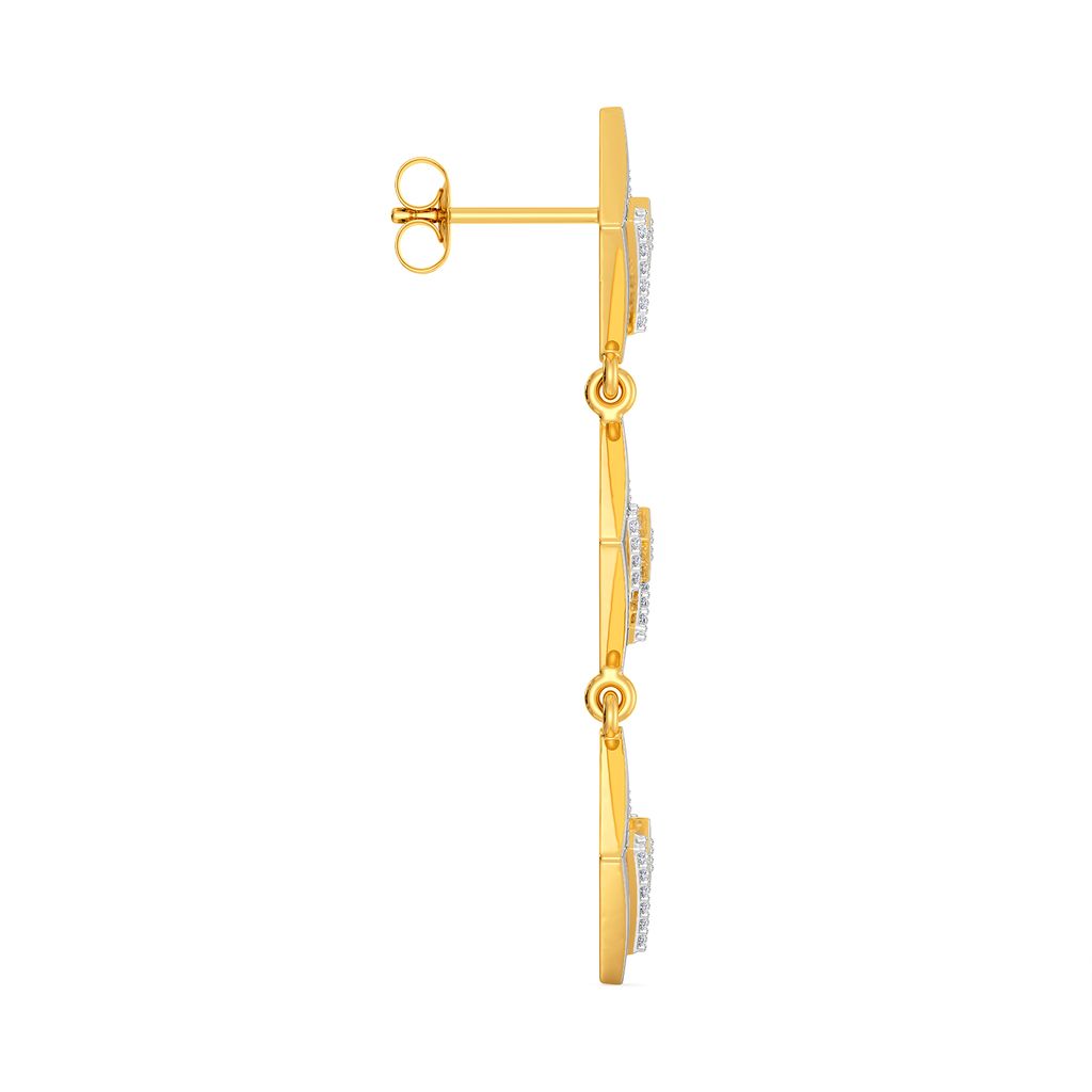 Space O' Case Diamond Earrings