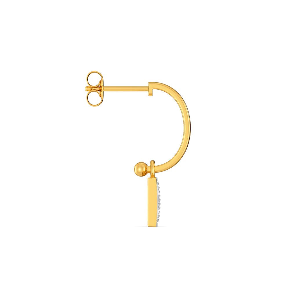 Flap Flex Diamond Earrings