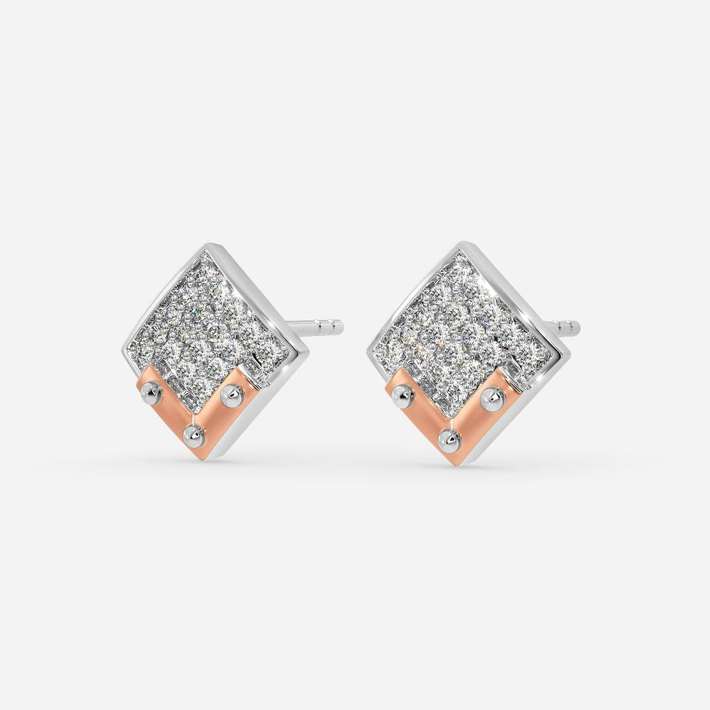 Dapper Lady Diamond Earrings