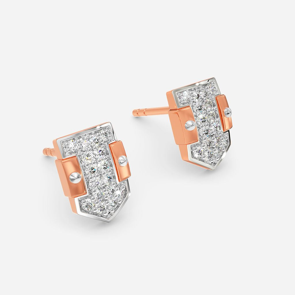 Windy Whim Diamond Earrings