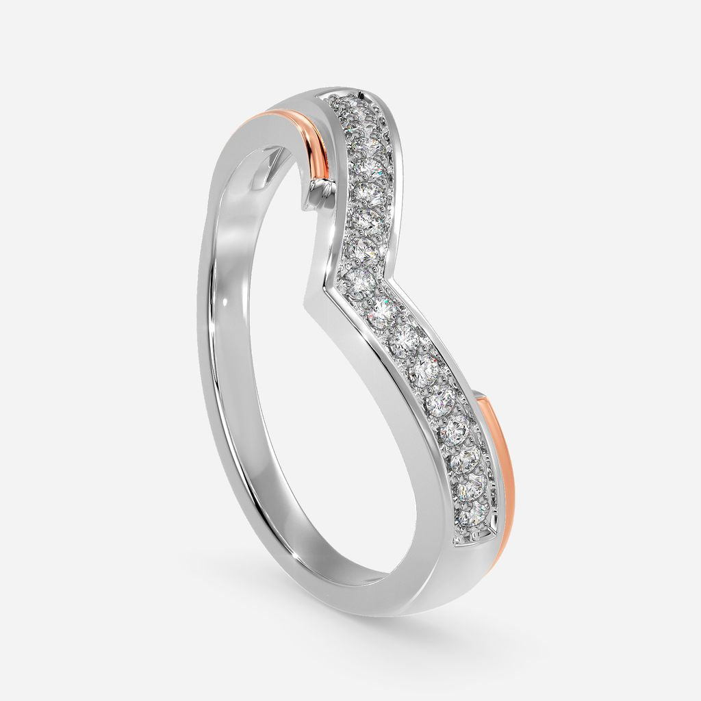 Leather Love Diamond Rings