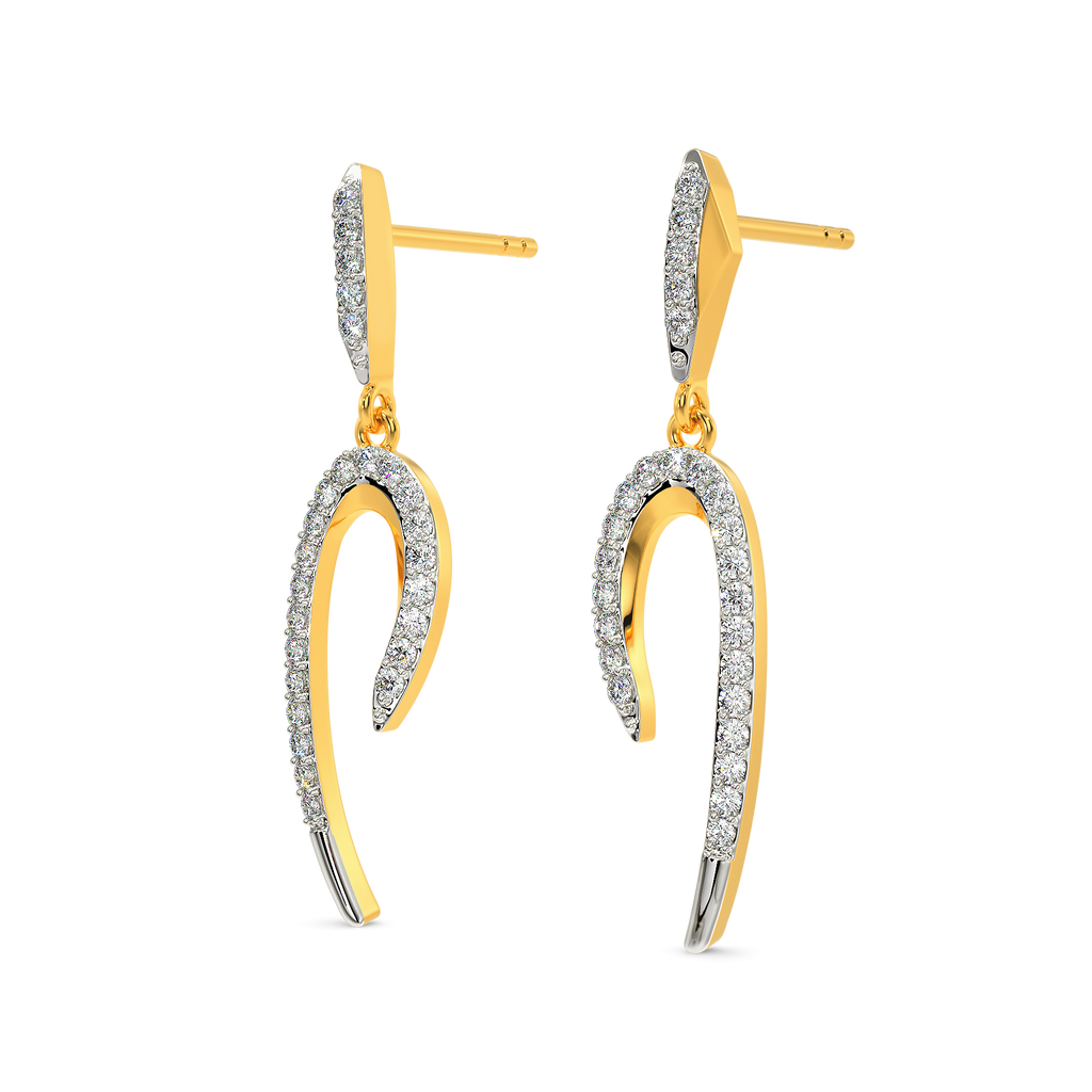 Sweet 90s Diamond Earrings