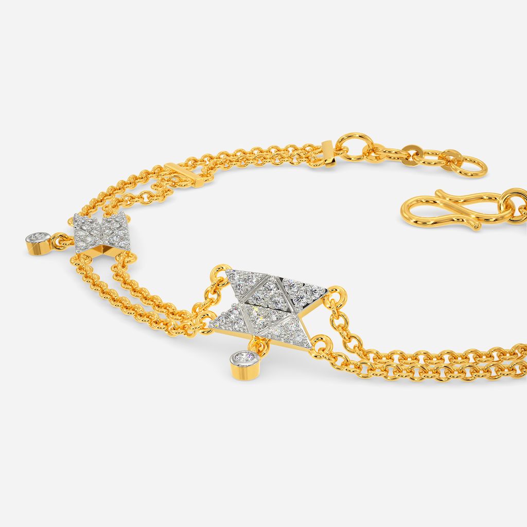 Sead Bead Fringe Diamond Bracelets