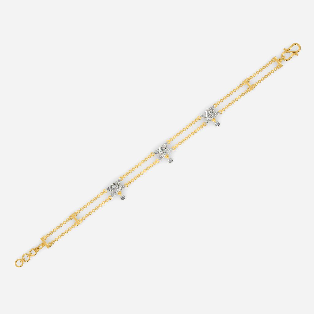 Sead Bead Fringe Diamond Bracelets