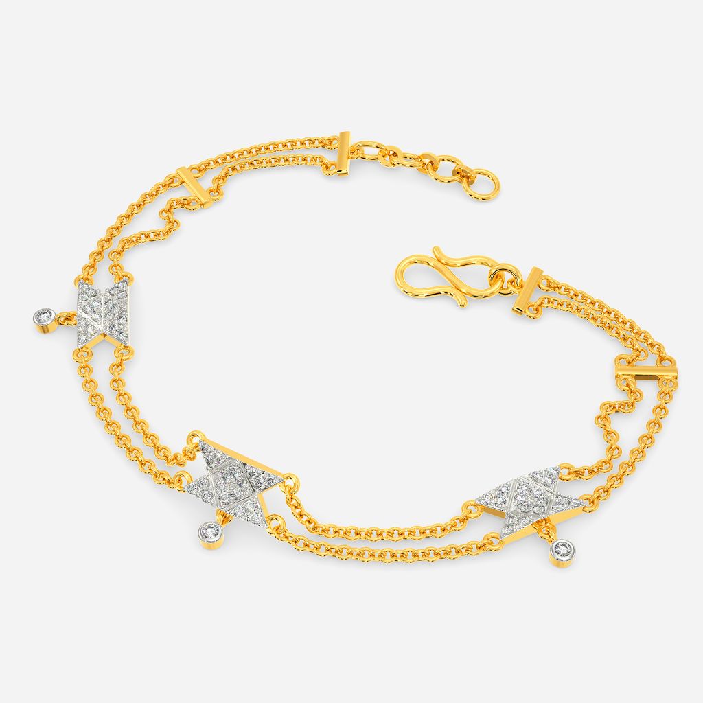 Sead Bead Fringe Diamond Bracelets
