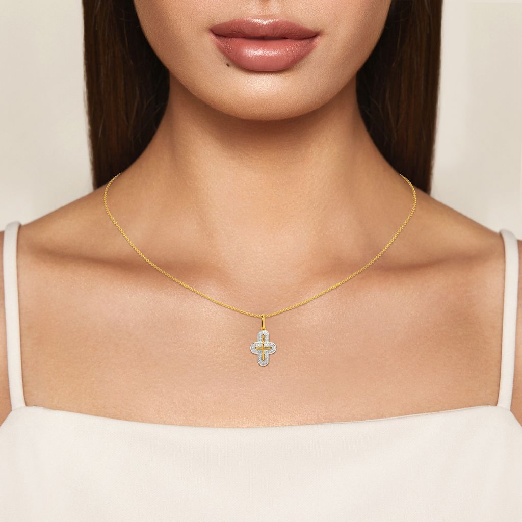 Minimal Gamble Diamond Pendants