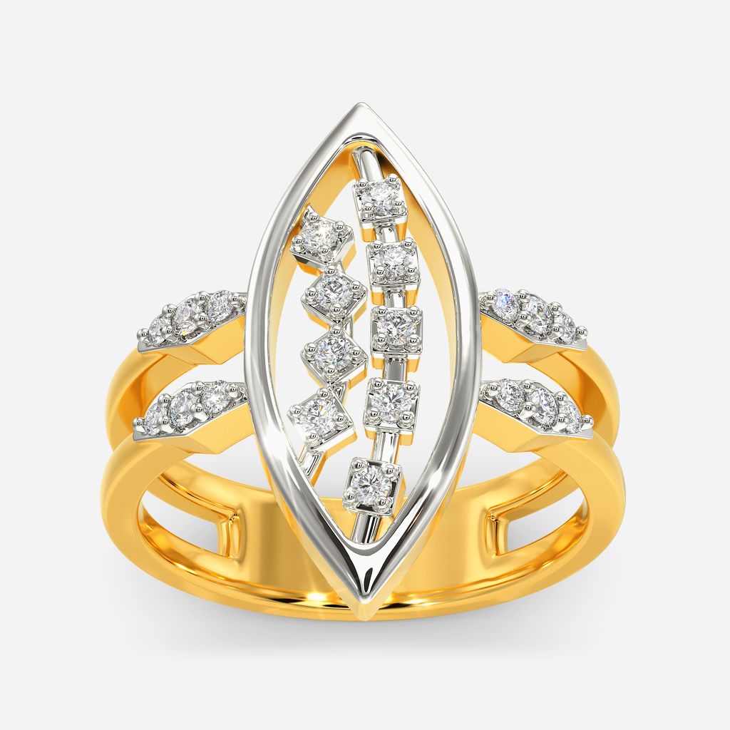 Sassy Stitches Diamond Rings