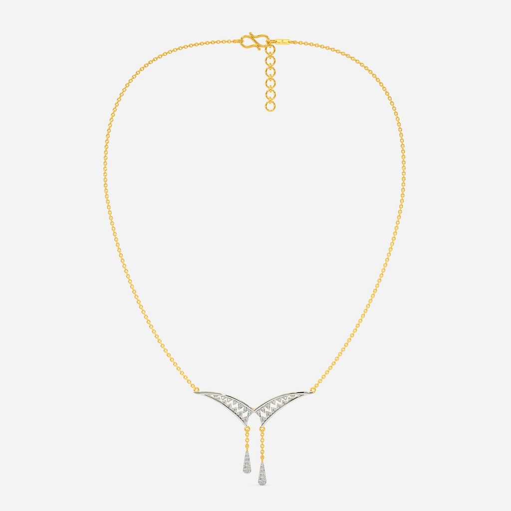 Sassy Stitches Diamond Necklaces