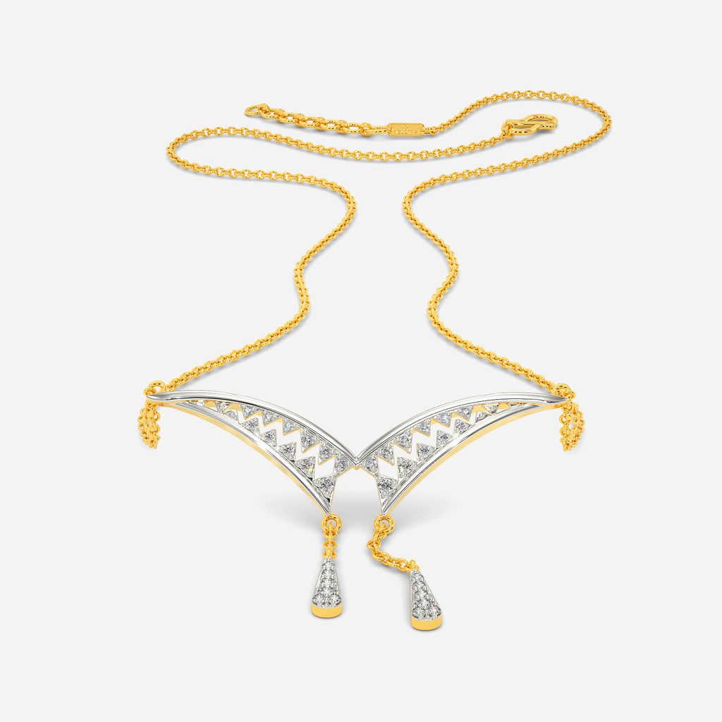 Sassy Stitches Diamond Necklaces