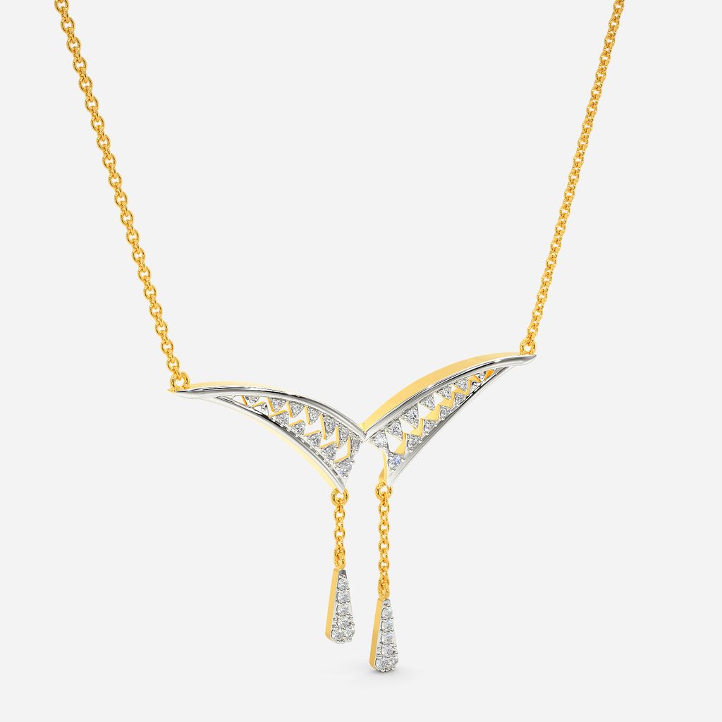 Sassy Stitches Diamond Necklaces