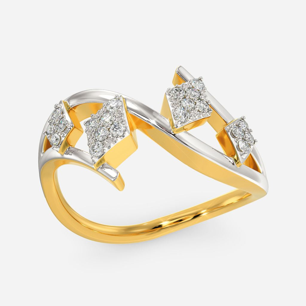 Braids N Knots Diamond Rings