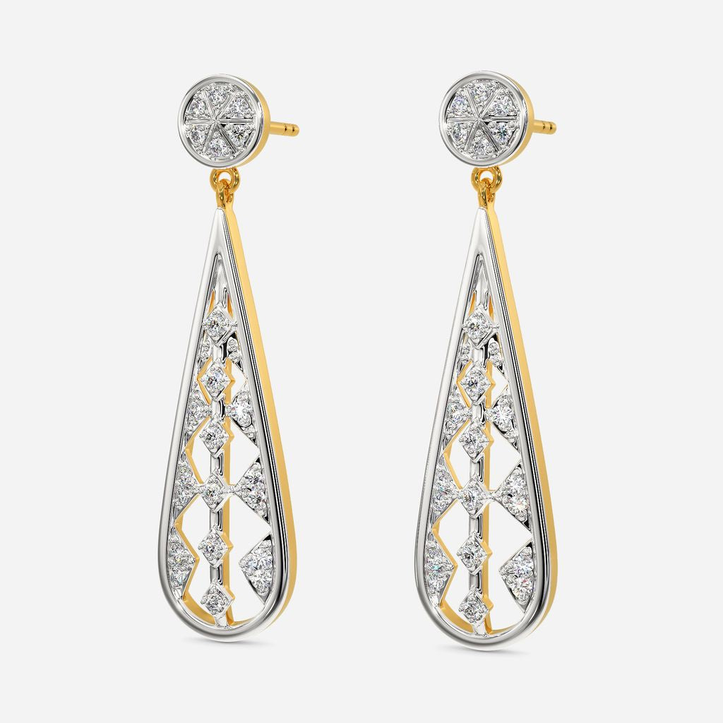 Braid Parade Diamond Earrings