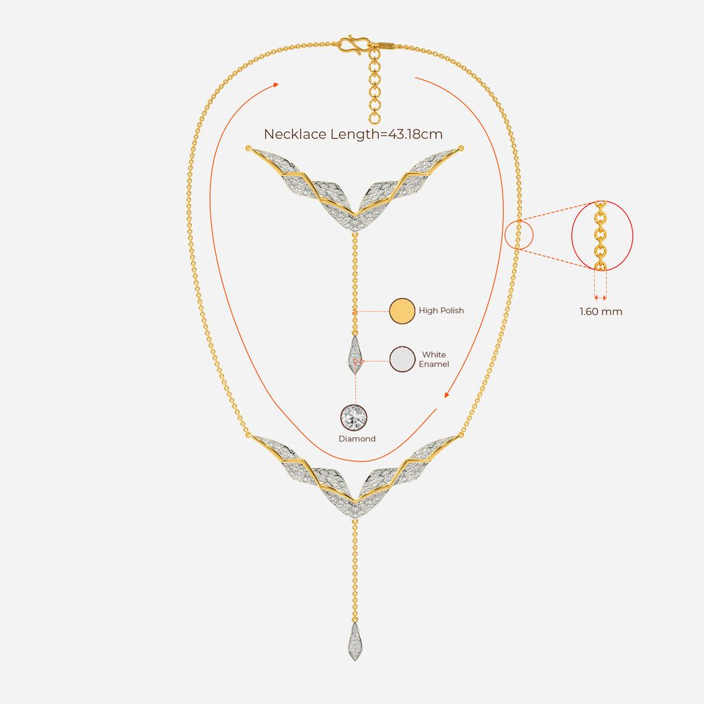 Crazy Knits Diamond Necklaces