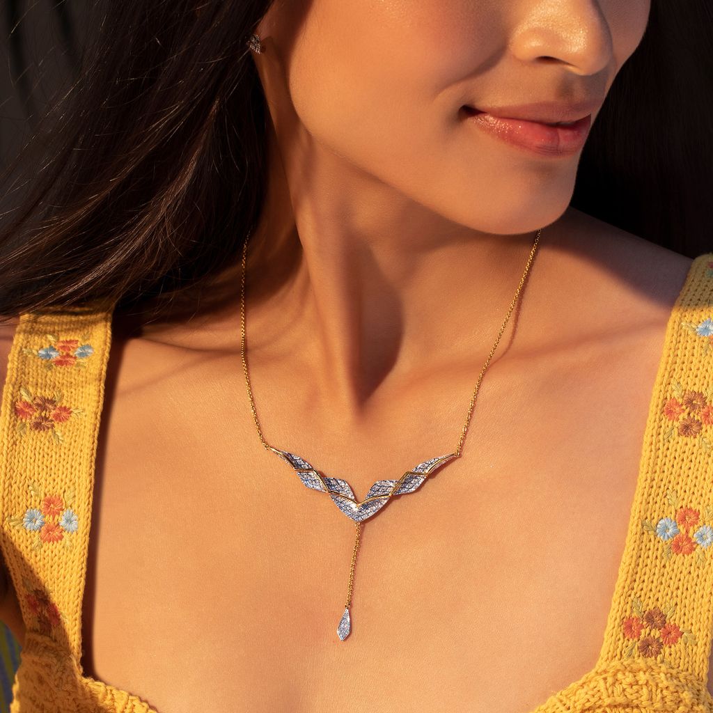 Crazy Knits Diamond Necklaces