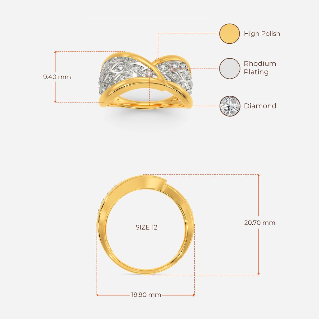 Knit Craze Diamond Rings