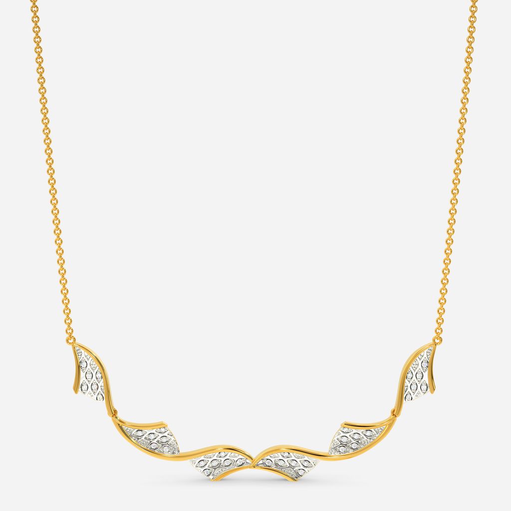 Knit Craze Diamond Necklaces