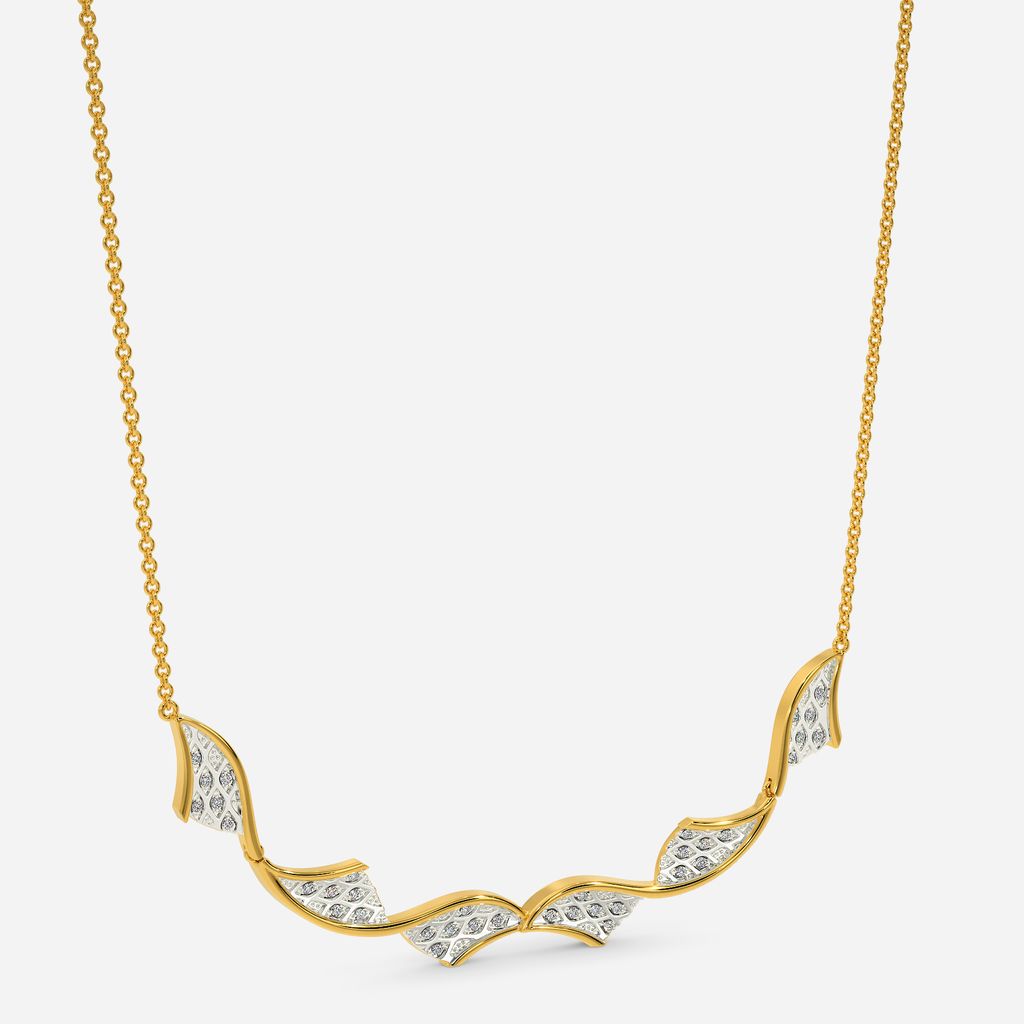 Knit Craze Diamond Necklaces