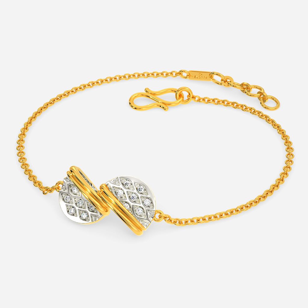 Knitted Together Diamond Bracelets