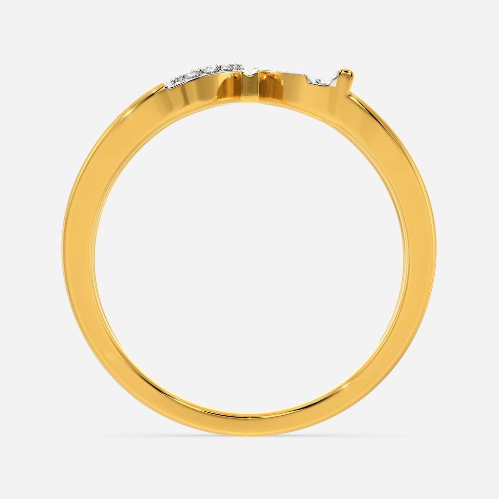 Knitted Together Diamond Rings