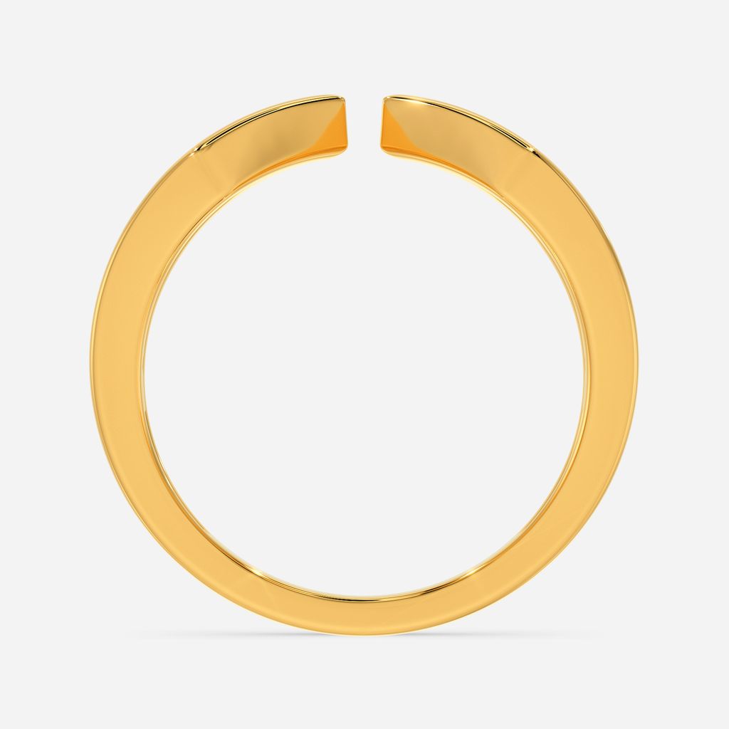 Knit Neat Edge Diamond Rings