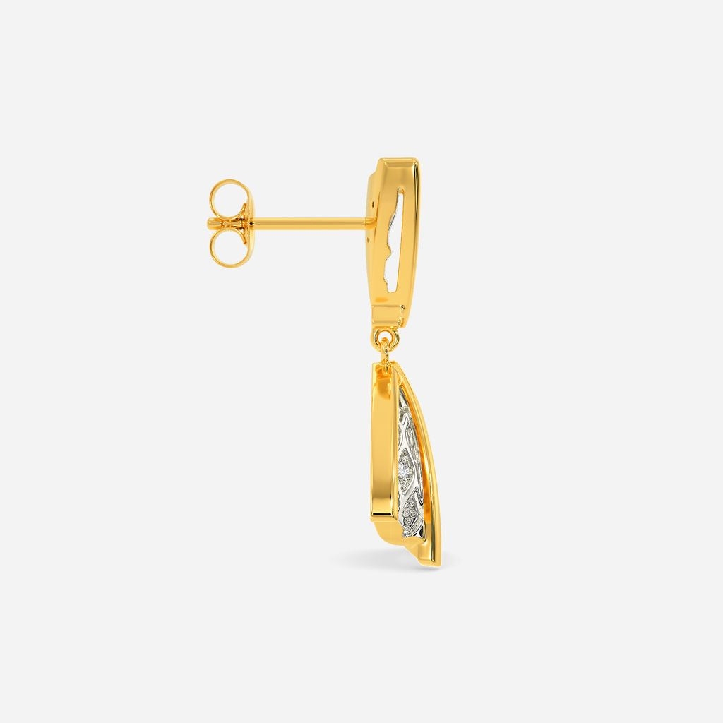 Knit With Love Diamond Earrings