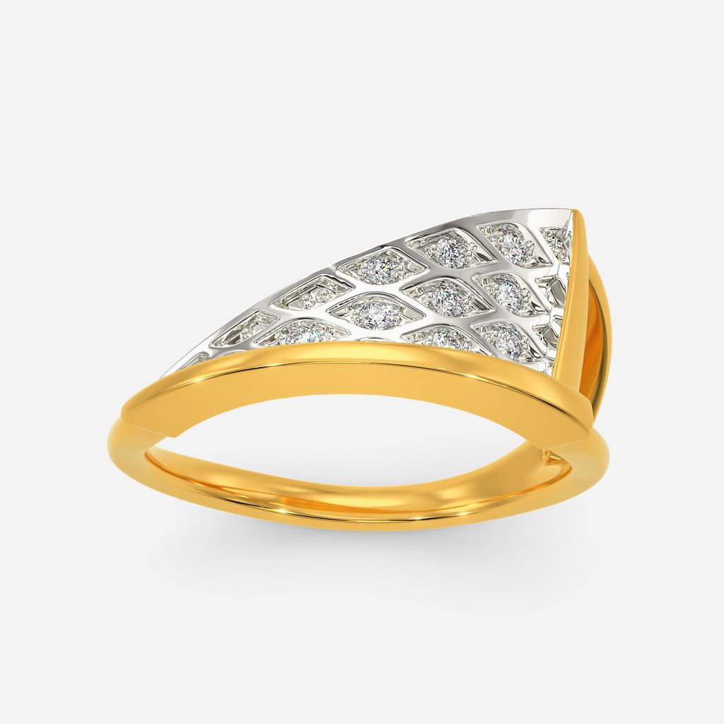 Knitly Attached Diamond Rings