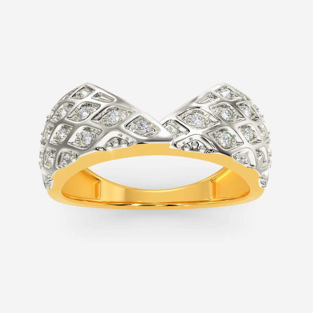 Knit-It-Up Diamond Rings