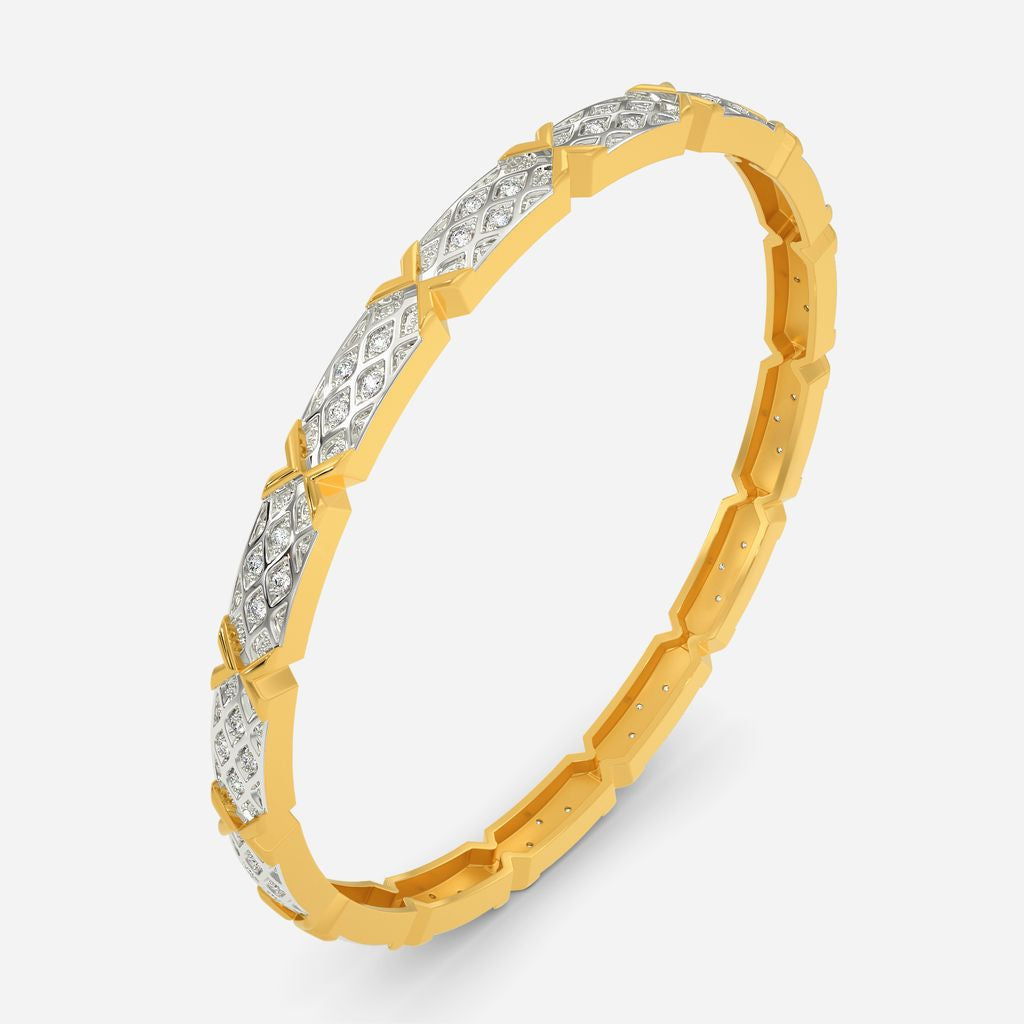 Knit Grit Diamond Bangles