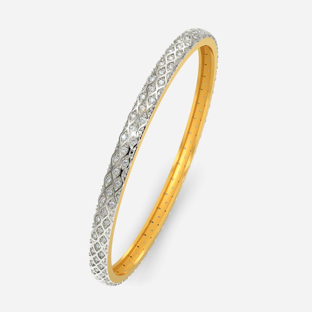 Knit Sparkle Diamond Bangles