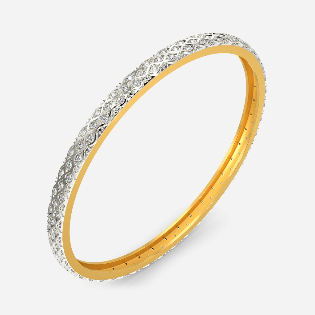 Knit Sparkle Diamond Bangles