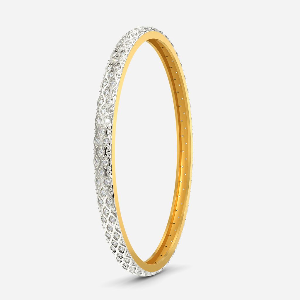 Knit Sparkle Diamond Bangles