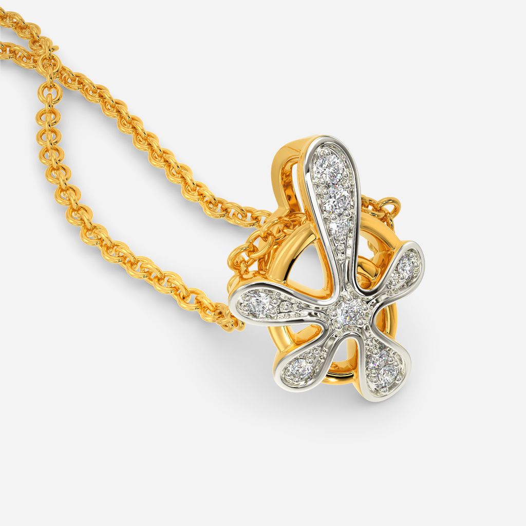 Print O Drop Diamond Pendants