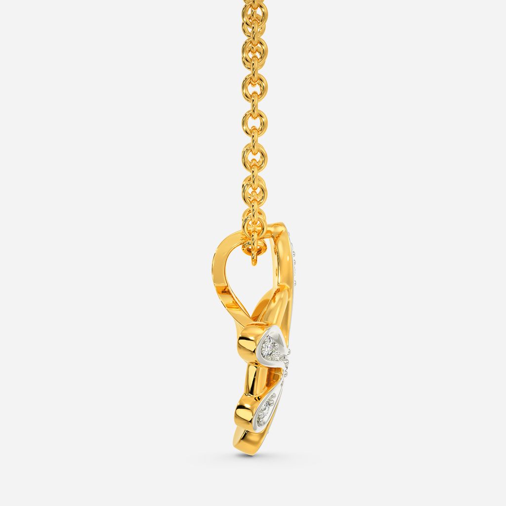 Print O Drop Diamond Pendants