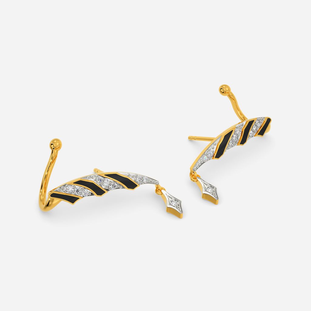 Warrior's Dream Diamond Earrings