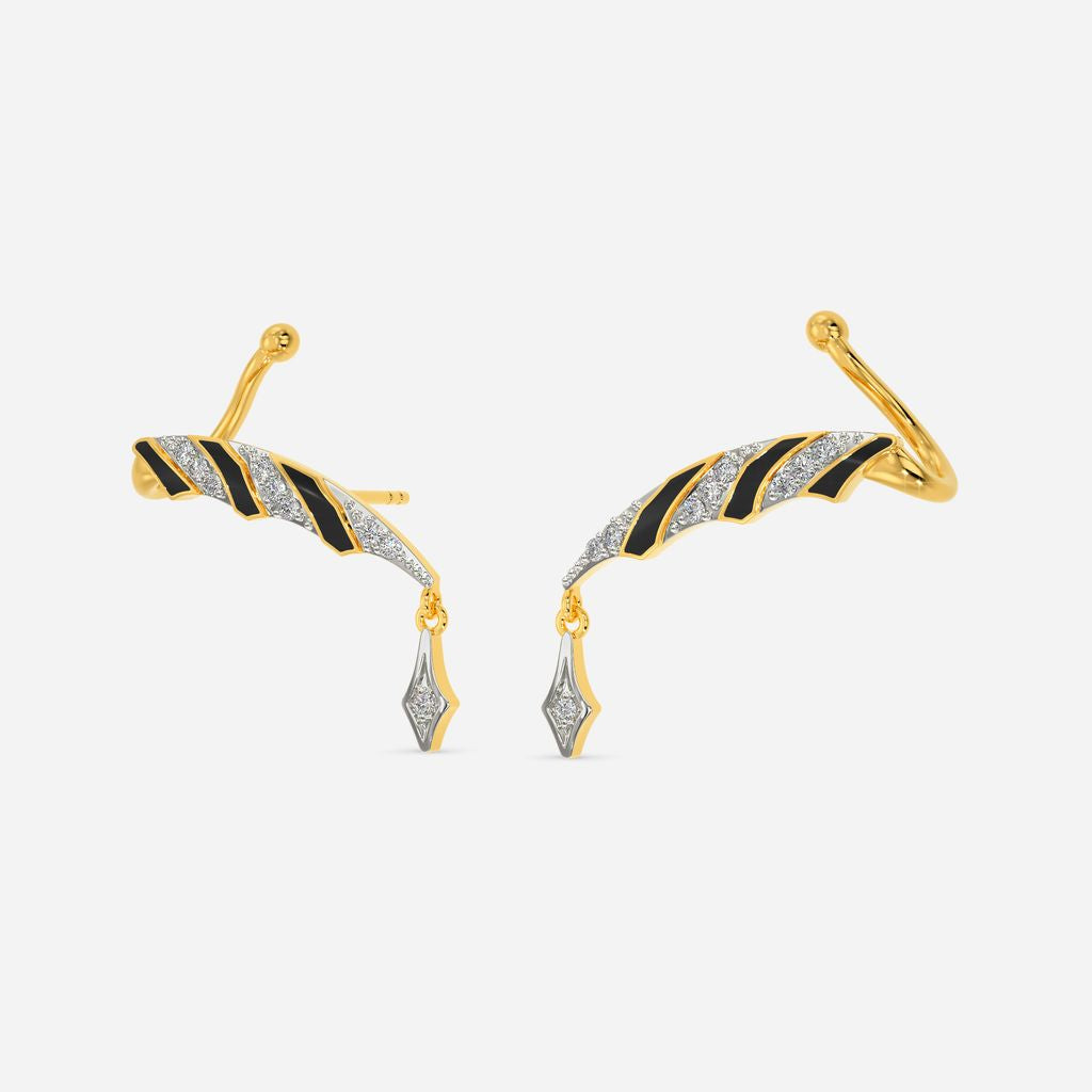 Warrior's Dream Diamond Earrings