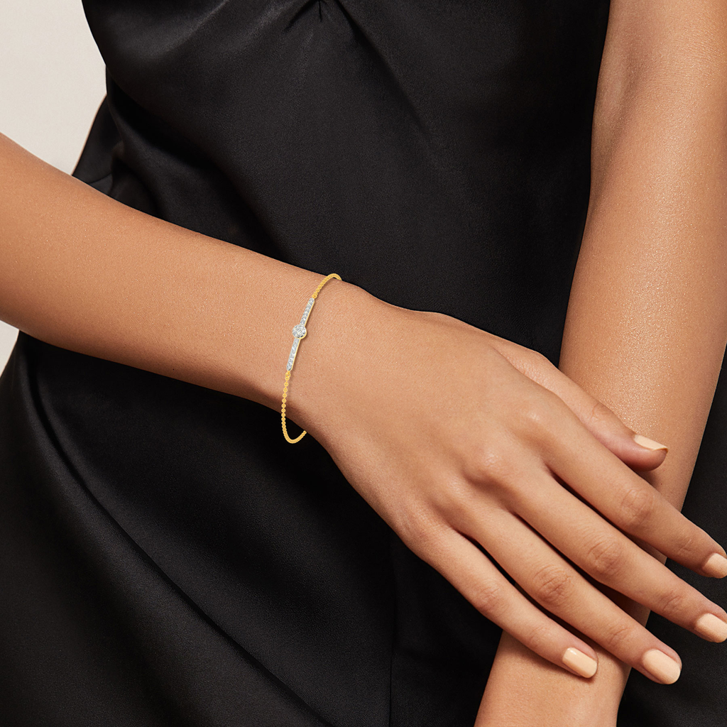 Connect In Diamond Bracelets