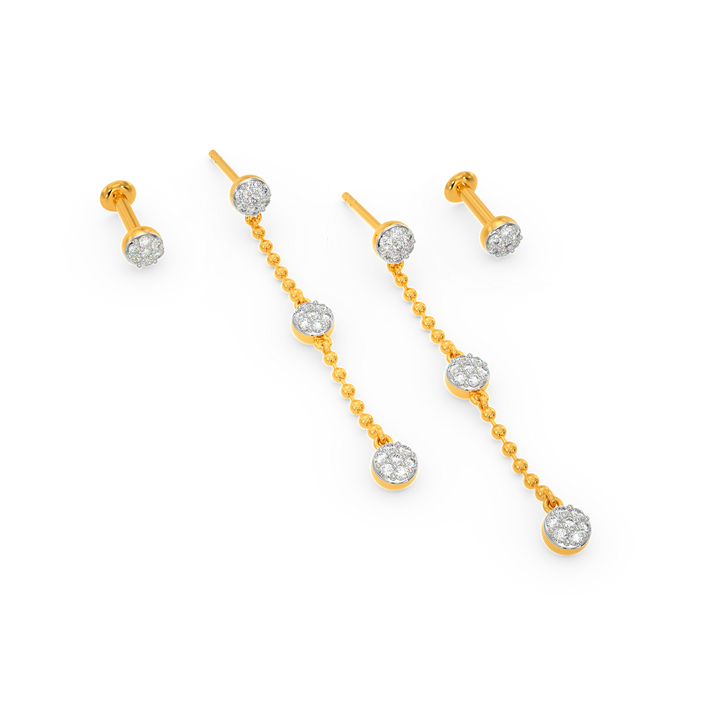 Connect In Diamond Earrings