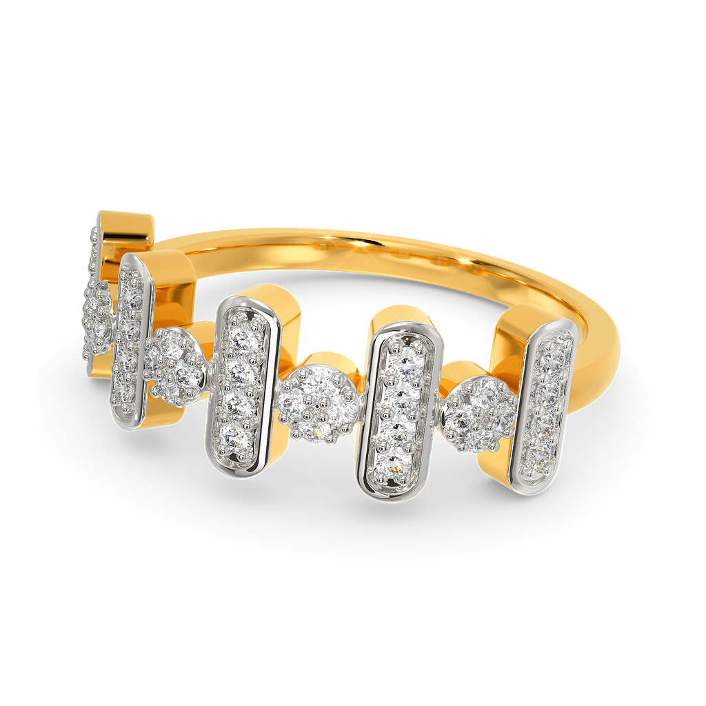 Double Dash Diamond Rings