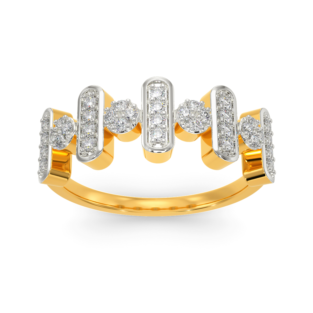 Double Dash Diamond Rings