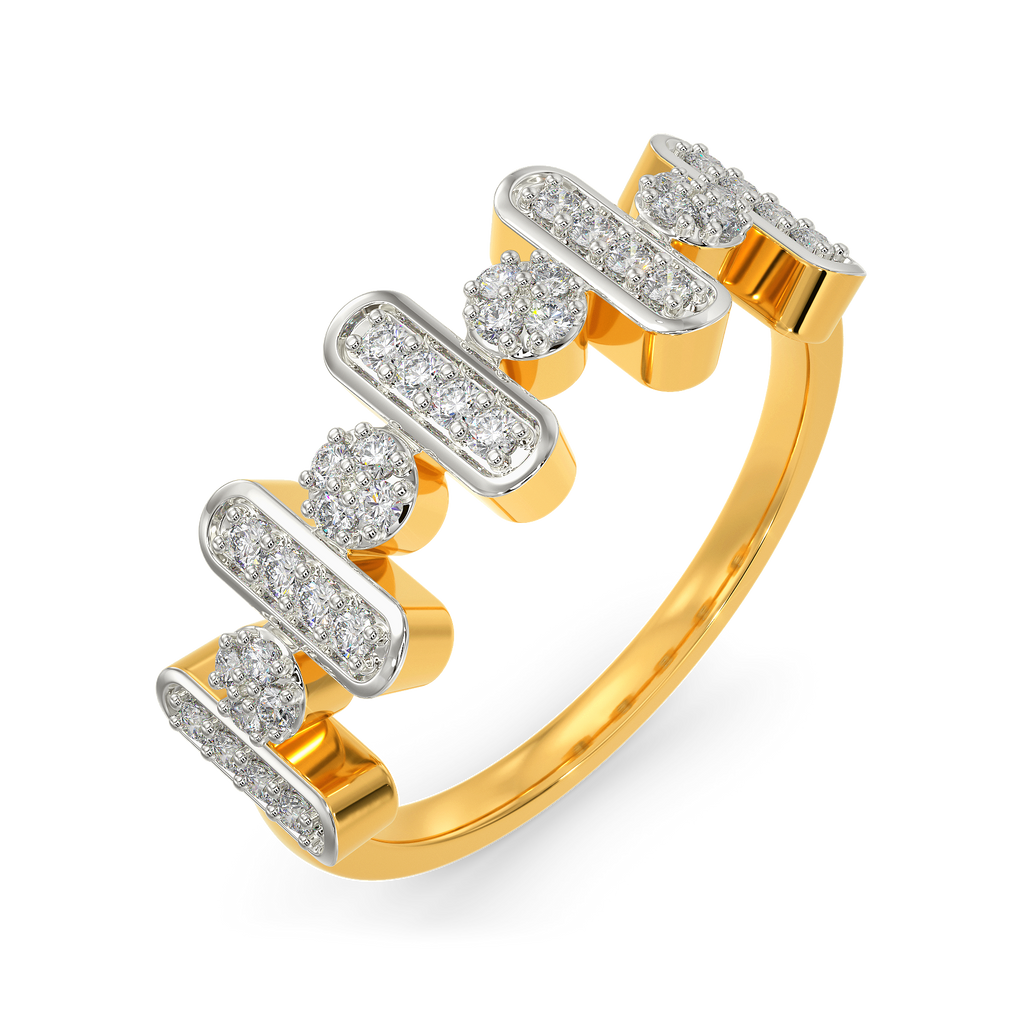 Double Dash Diamond Rings