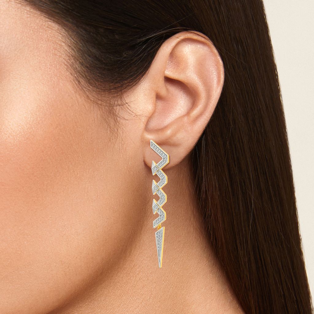 Untamed Stunner Diamond Earrings