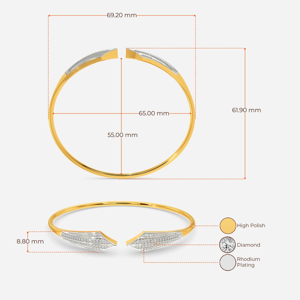 Fierce Enchantress Diamond Bangles