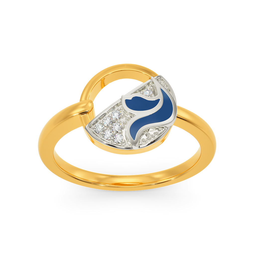 Fancy In Blue Diamond Rings